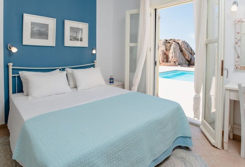 בית מלון כפרי Villas Naxos Grande Vista