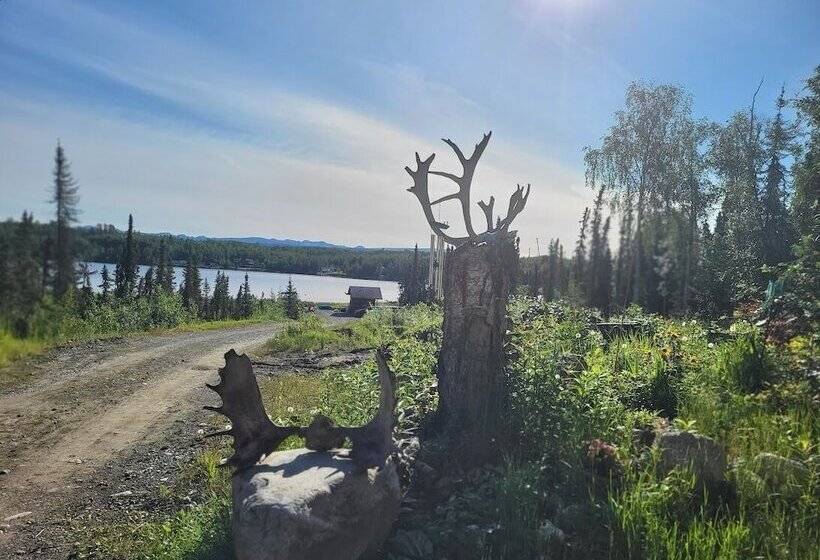 مبيت وإفطار Mooseberry Cabin, Willow Ak