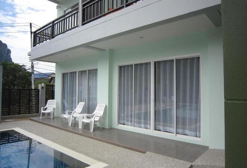 בית מלון כפרי Ao Nang Miti Resort