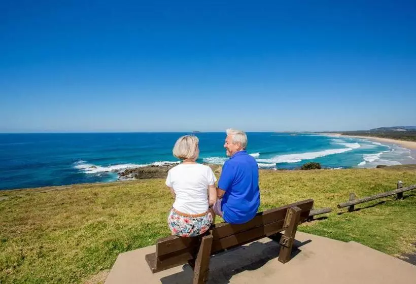 酒店 Woolgoolga Beach Holiday Park