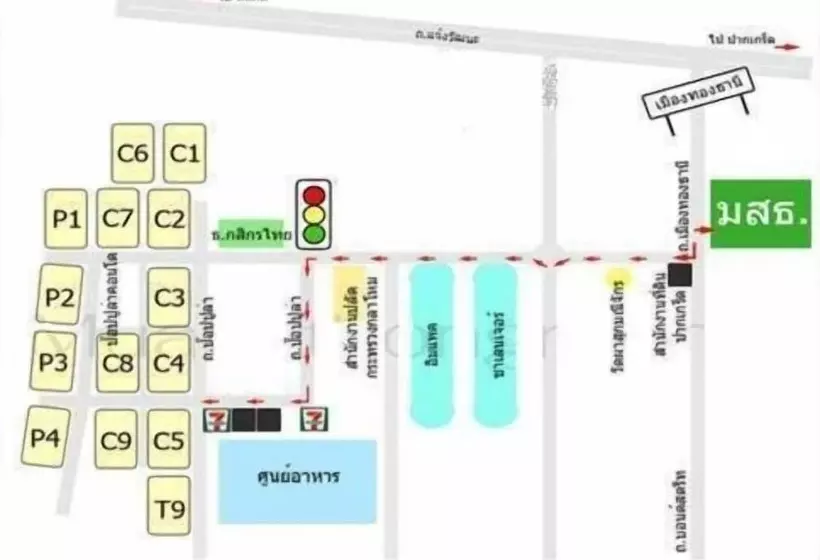 هتل Popular Condo เมืองทองธานี