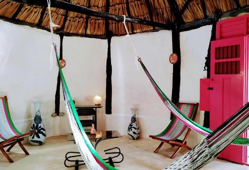 Hotel Aldea Maya Toktli Orígenes: Alberca + Wifi Starlink + Tour Sustentabilidad