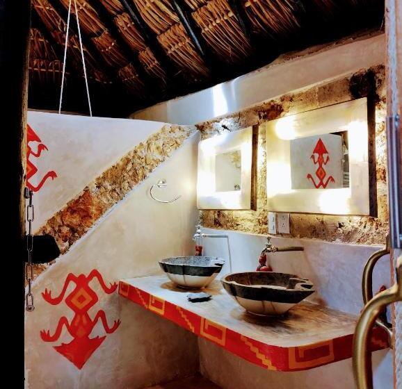 Hotel Aldea Maya Toktli Orígenes: Alberca + Wifi Starlink + Tour Sustentabilidad