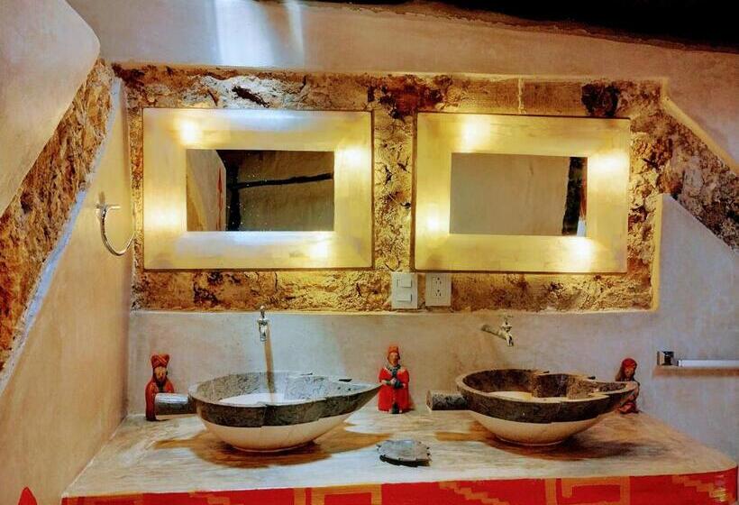 Hotel Aldea Maya Toktli Orígenes: Alberca + Wifi Starlink + Tour Sustentabilidad