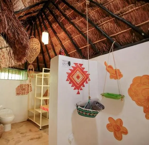 ホテル Aldea Maya Toktli Orígenes: Alberca + Wifi Starlink + Tour Sustentabilidad