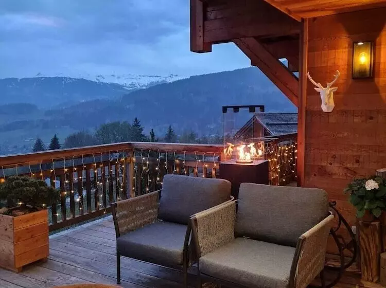 ホテル Le Chalet Hôtel Cordon Adults Only