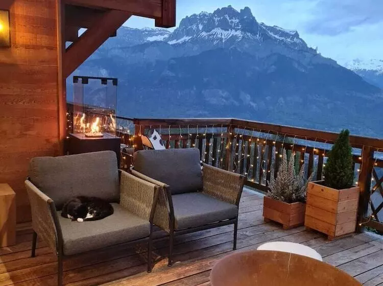 ホテル Le Chalet Hôtel Cordon Adults Only