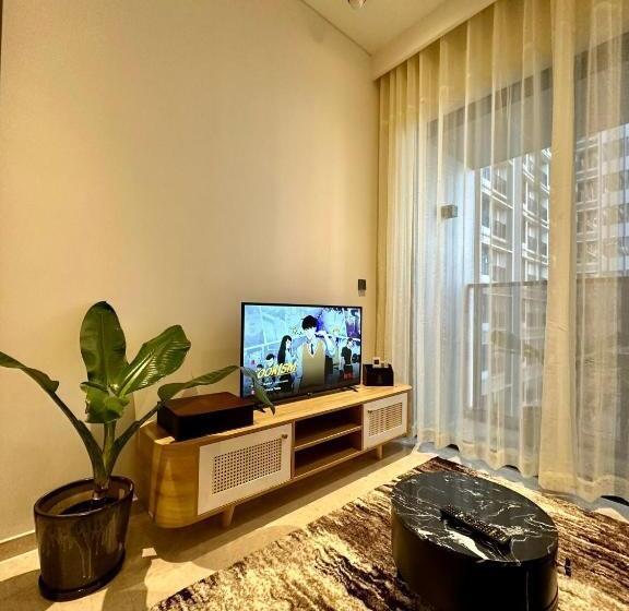 تختخواب و صبحانه Luxury The Marq Free Infinity Pool, Gym & Bbq D1