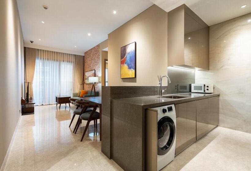 تختخواب و صبحانه Luxury The Marq Free Infinity Pool, Gym & Bbq D1