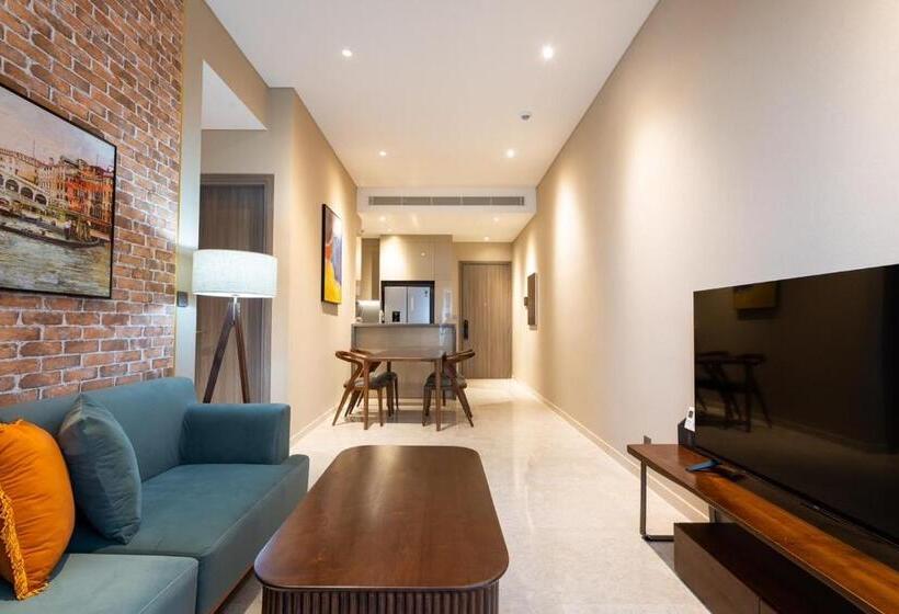 تختخواب و صبحانه Luxury The Marq Free Infinity Pool, Gym & Bbq D1