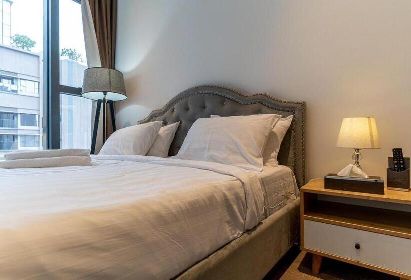 تختخواب و صبحانه Luxury The Marq Free Infinity Pool, Gym & Bbq D1