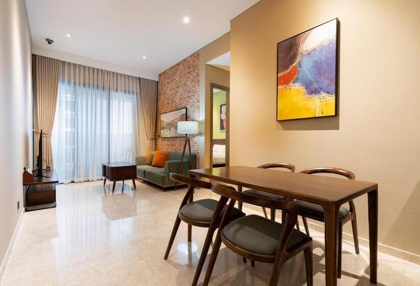 تختخواب و صبحانه Luxury The Marq Free Infinity Pool, Gym & Bbq D1