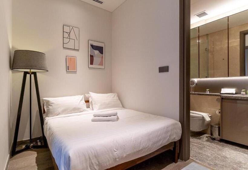 تختخواب و صبحانه Luxury The Marq Free Infinity Pool, Gym & Bbq D1