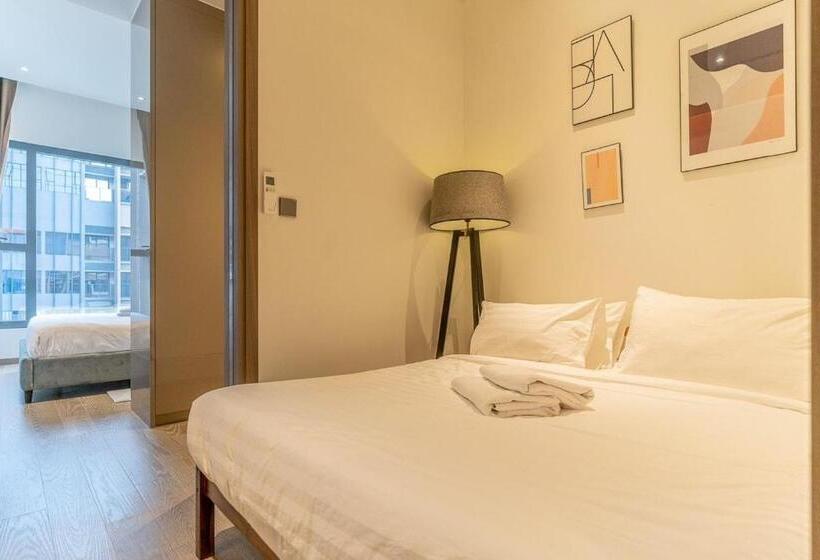 تختخواب و صبحانه Luxury The Marq Free Infinity Pool, Gym & Bbq D1