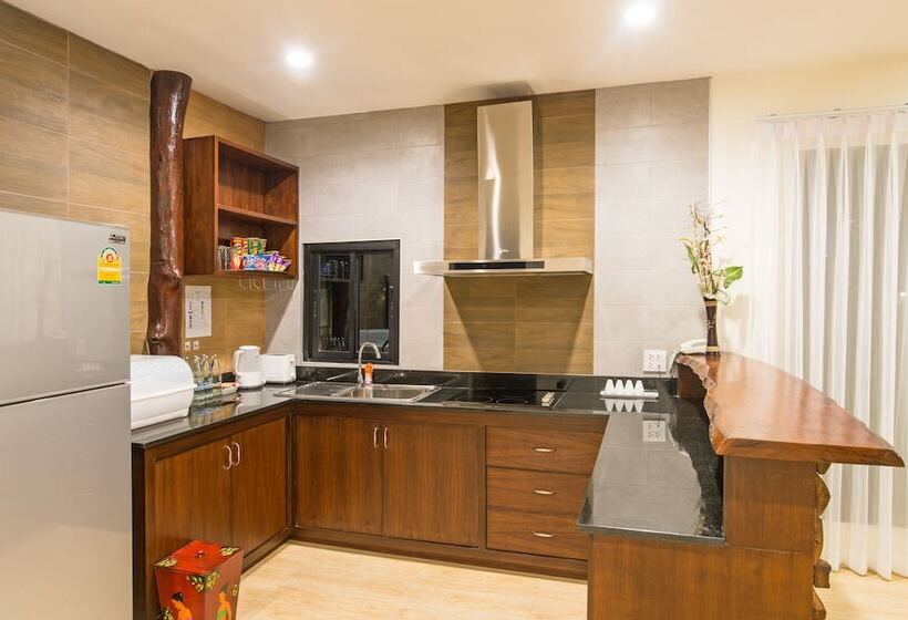 בית מלון כפרי Poonsiri Resort Aonang Sha Extra Plus