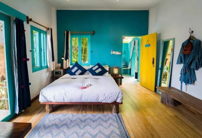 בית מלון כפרי Ock Pop Tok Mekong Villa