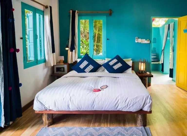 בית מלון כפרי Ock Pop Tok Mekong Villa