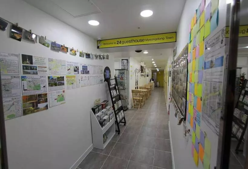 펜션 24 Guesthouse Myeongdong Town