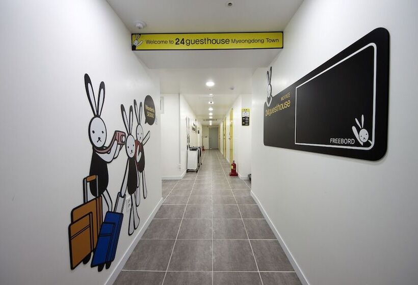 Пансион 24 Guesthouse Myeongdong Town