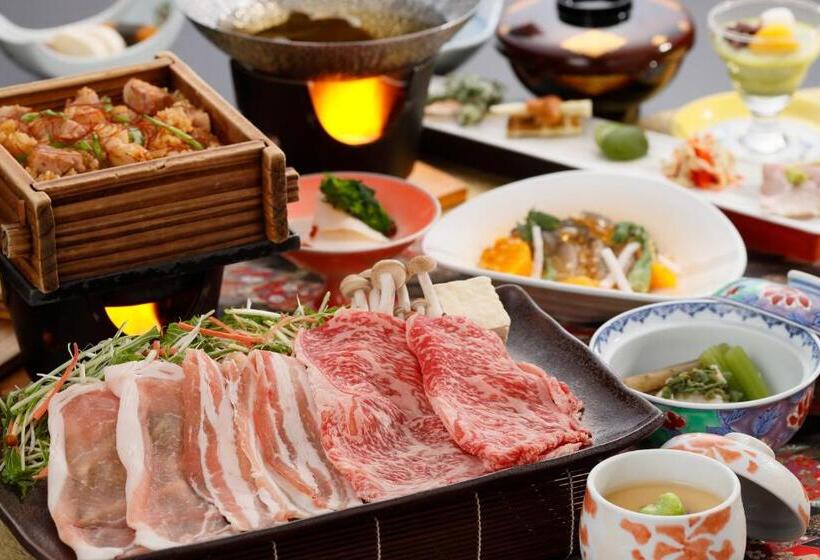 فندق Oushuku Onsen Choeikan