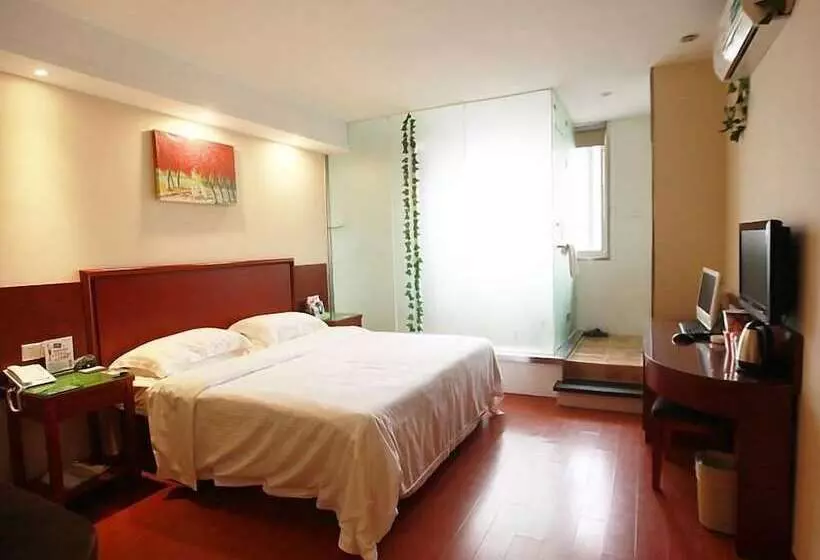 호텔 Greentree Alliance Hefei Baohe District Nanqi Commercial Building