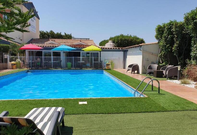 בית מלון כפרי Hôtel Althea   Piscine Et Sauna