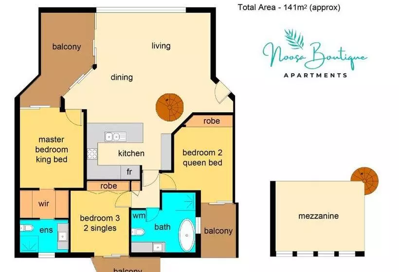 호텔 Noosa Boutique Apartments & Elkhorn Villas