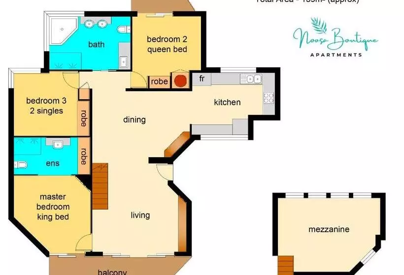 호텔 Noosa Boutique Apartments & Elkhorn Villas