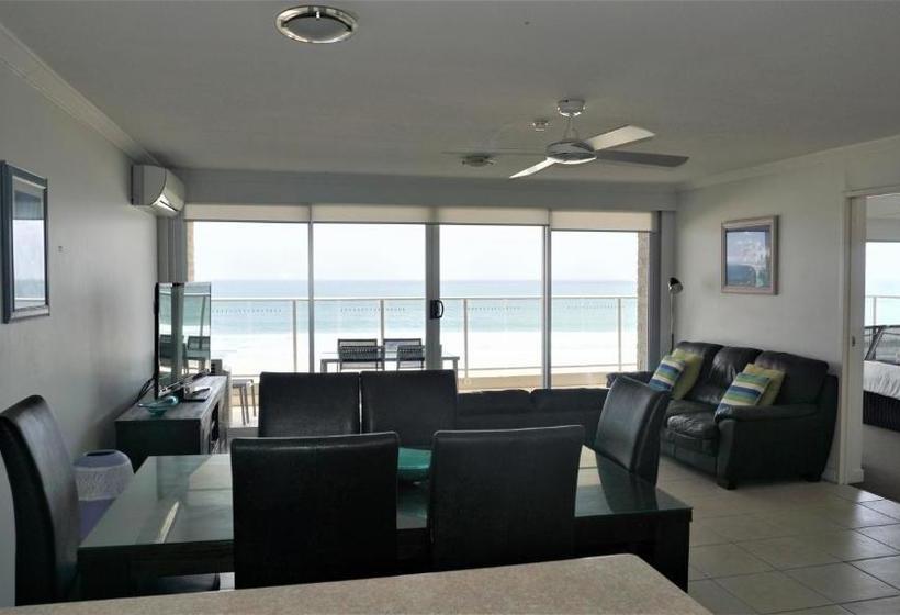 בית מלון כפרי Pacific Surf Absolute Beachfront Apartments