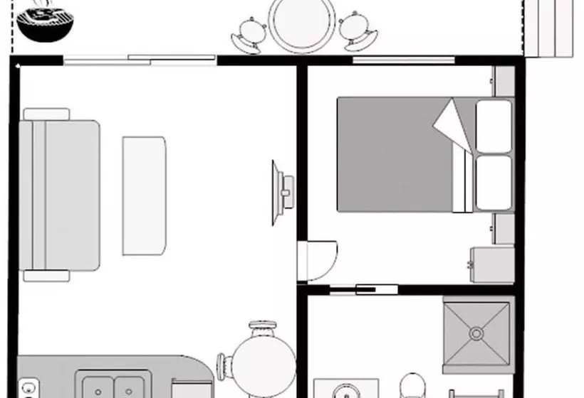 Отель Promhills Cabins