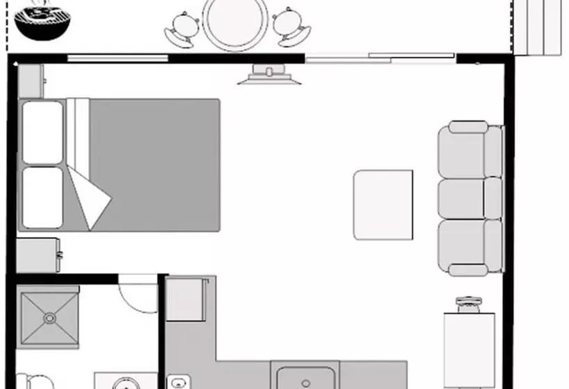 Отель Promhills Cabins