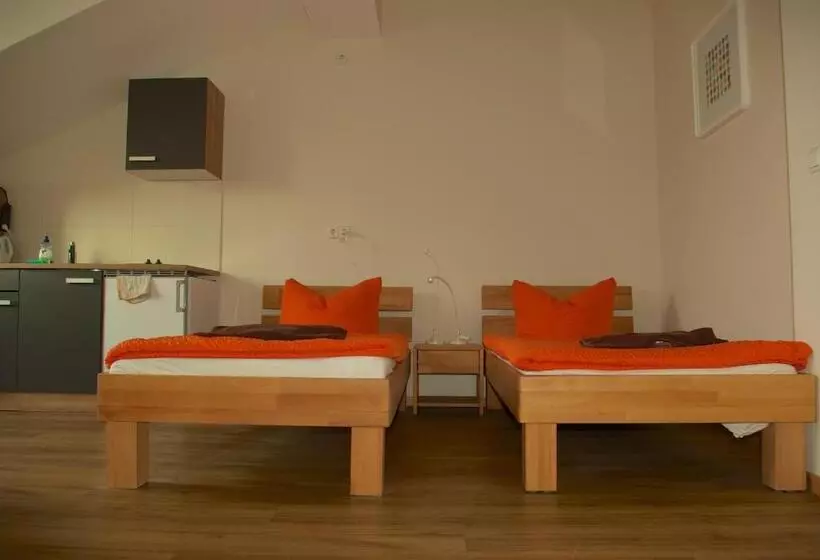 ホテル Apartmentpension Am Stadtschloss