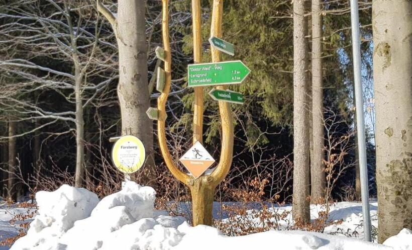 Отель Haus Linde Frauenwald Am Rennsteig