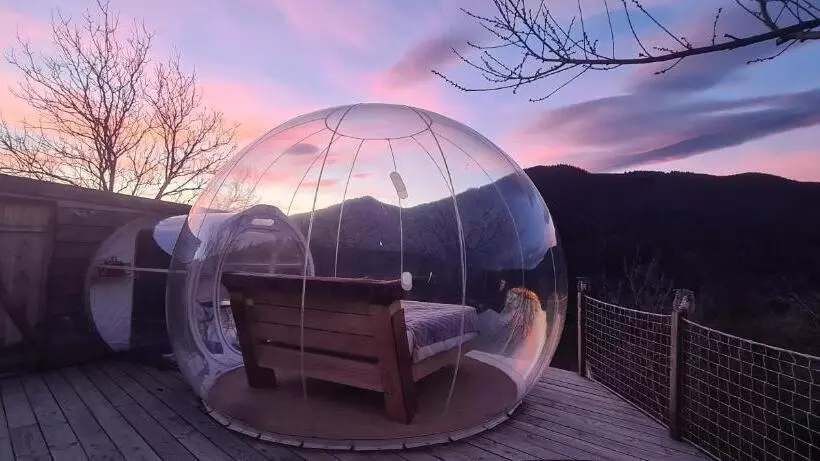 Aamiaismajoitus (B&B) La Bulle D Ardèche