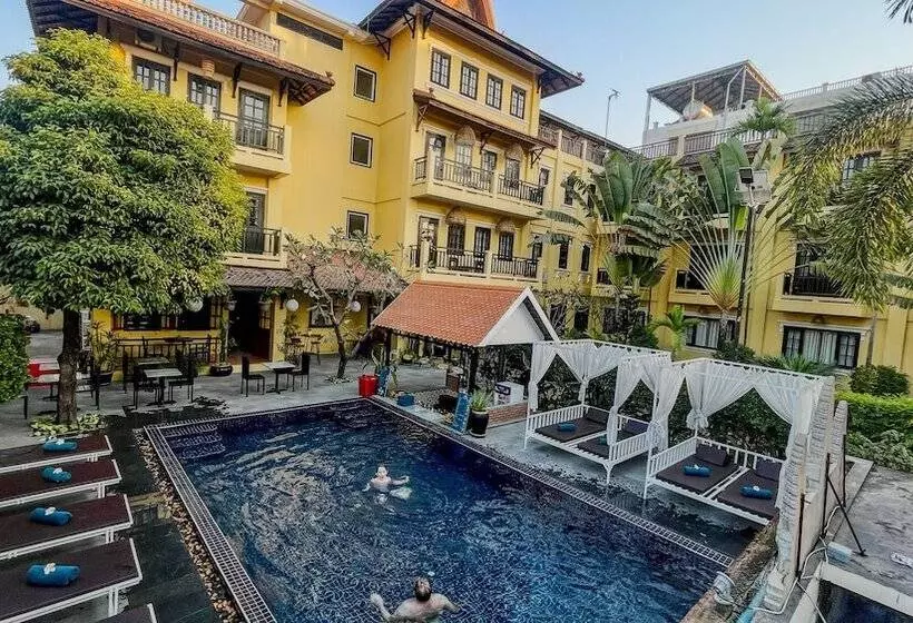 Hotelli Villa Indochine D Angkor