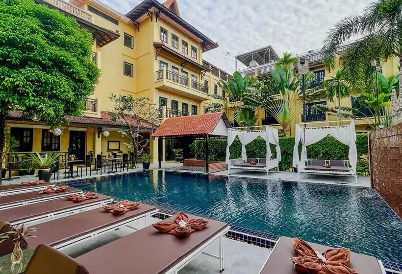 Hotelli Villa Indochine D Angkor