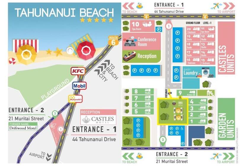 Castles Motel And Driftwood Motel