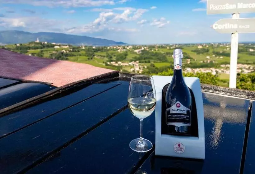 ホテル Villa Del Poggio Prosecco Bike
