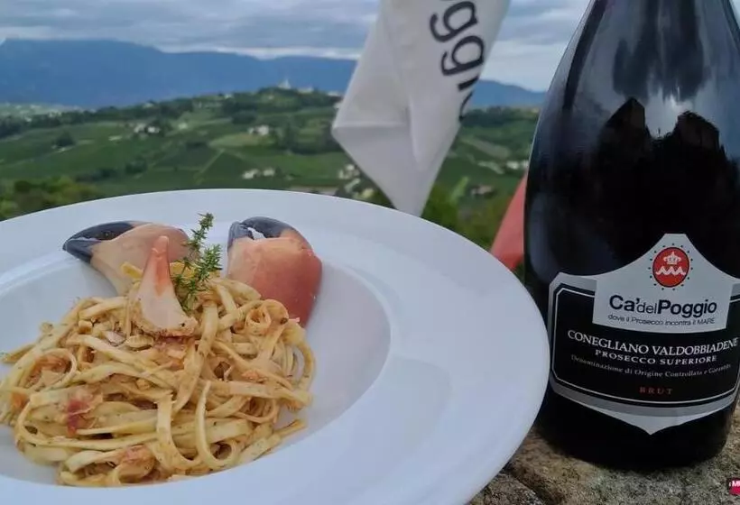 ホテル Villa Del Poggio Prosecco Bike