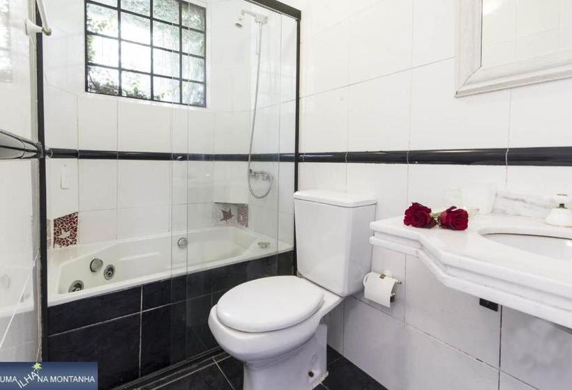 هتل Pousada Uma Ilha Na Montanha