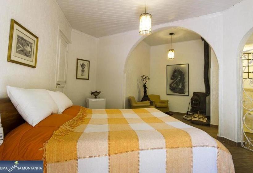 هتل Pousada Uma Ilha Na Montanha