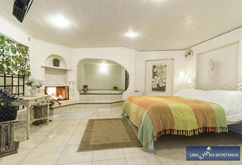 هتل Pousada Uma Ilha Na Montanha