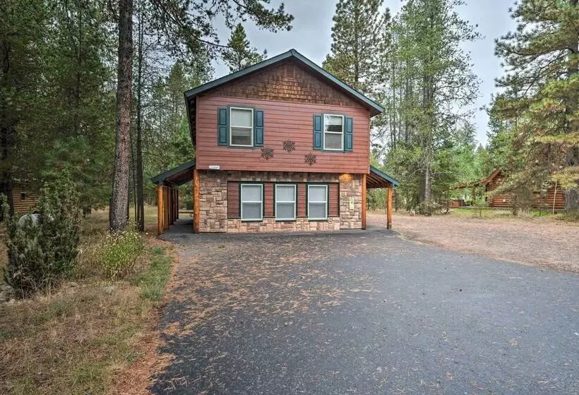 Rustic Mccall Cabin W/ Private Hot Tub & Deck!