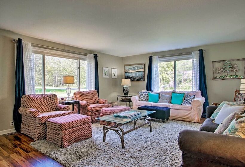 Scenic Ludington Home ~ 1 Mi To Lake Michigan