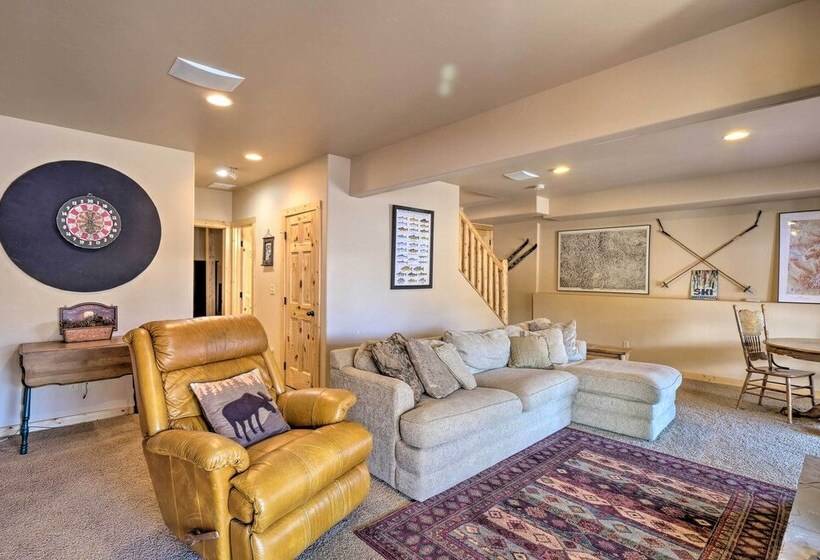 Secluded Alma Log Cabin W/ Hot Tub & Mountain View