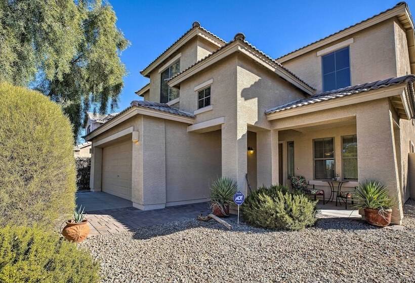 Sunny San Tan Valley Home W/ Grill On Golf Course!