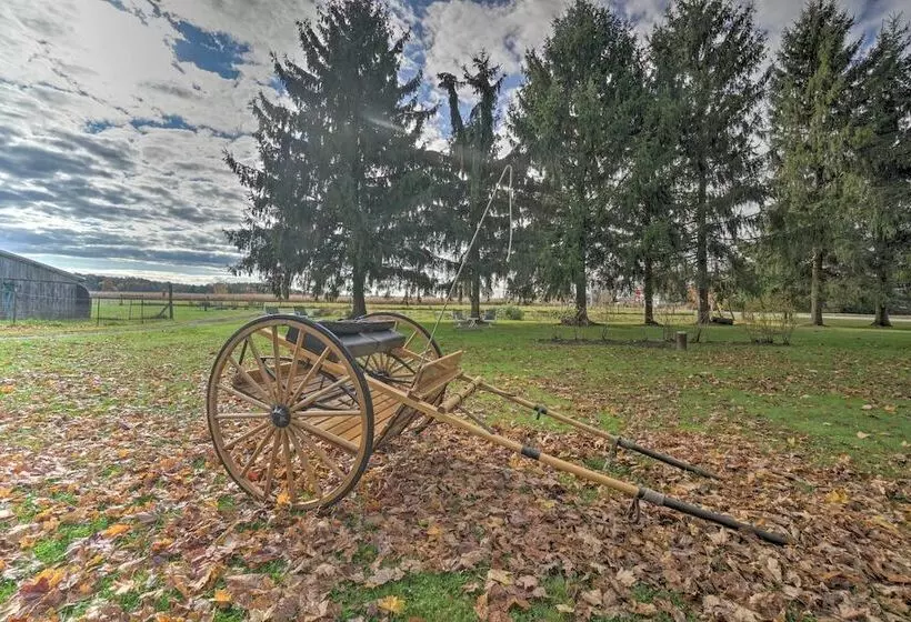 Vintage Farmhouse ~ 2 1/2 Mi To Mount Pleasant Ski