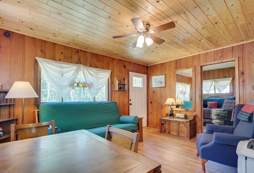 Charlevoix Cabin W/ Patio & Grill Steps To Lake!