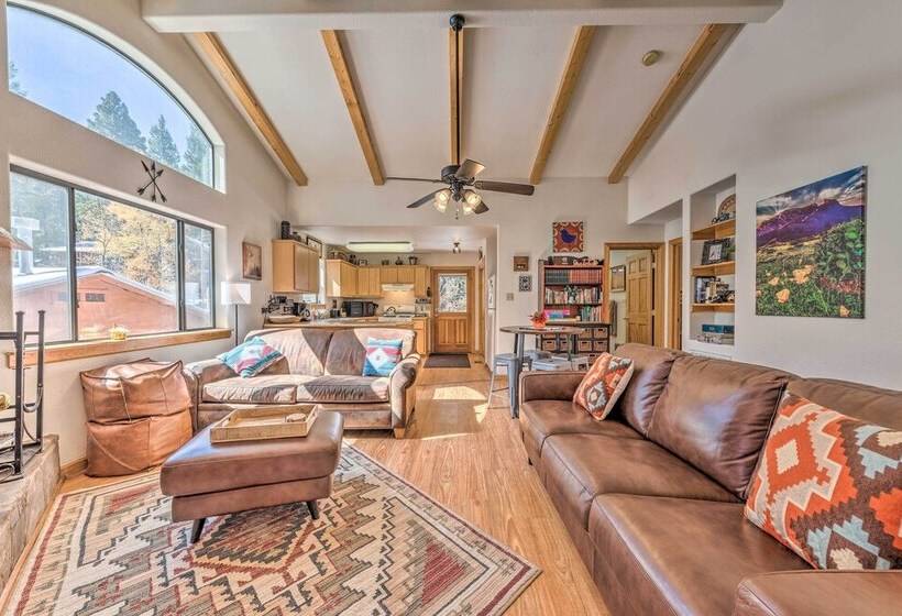 Charming  Coppertop  Cloudcroft Cabin: 3 Mi To Ski