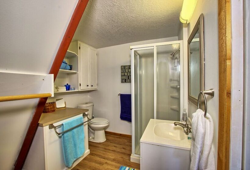 Cozy Toledo Bend A Frame W/ Waterfront Views!